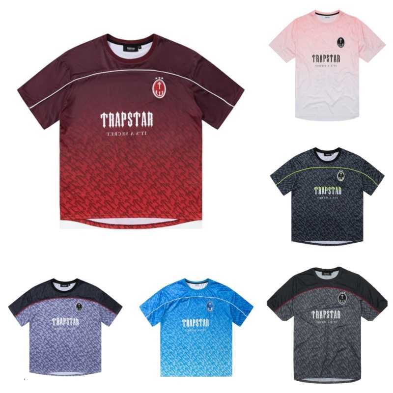 

Mens Trapstar Tees Football Jersey Summer Casual t Shirt Loose Quick Short Sleeve Underlay Tops Men Wonmen T-shirt Rh4h, Purple