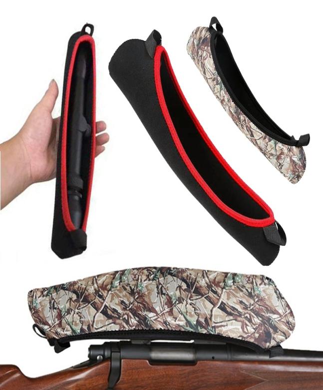 

Sight guards Neoprene Scopes Cover Large 13quot Reversible Camo Color or black color Gun Rifle Riflescope Camouflage Pistol Airs2959710, Green