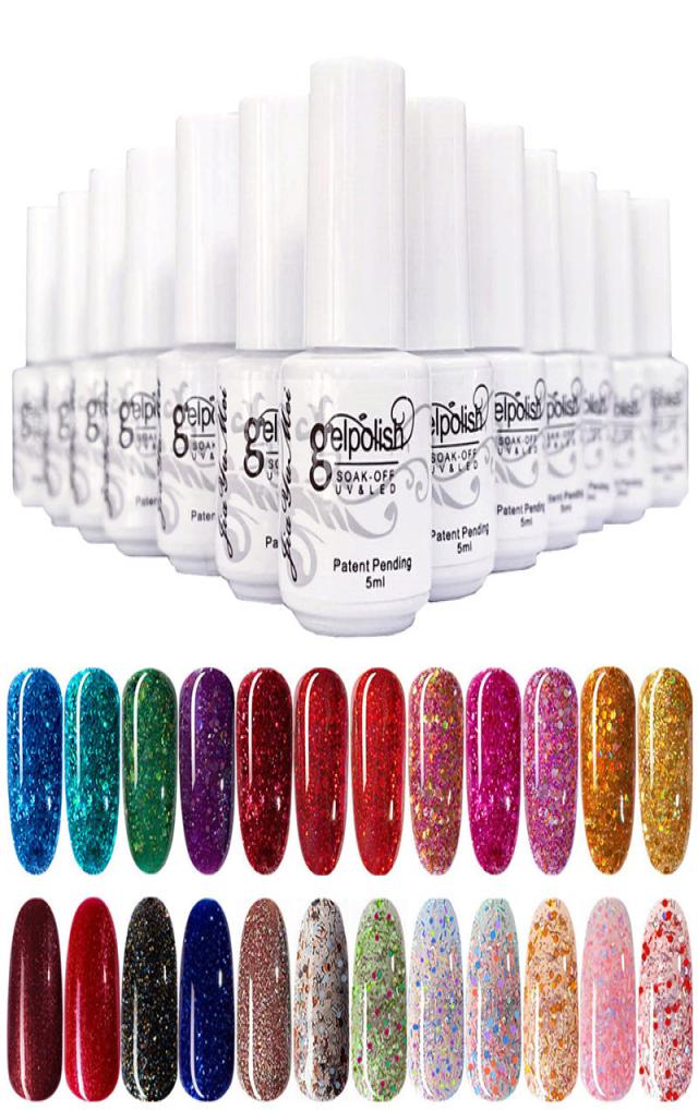 

Gelpolish Gelish Gel Polish 5ml UV Soak Off Base Foundation Top coat Lacquer Varnish 100 Brand Longlasting 198 colors optional3569902, Brown