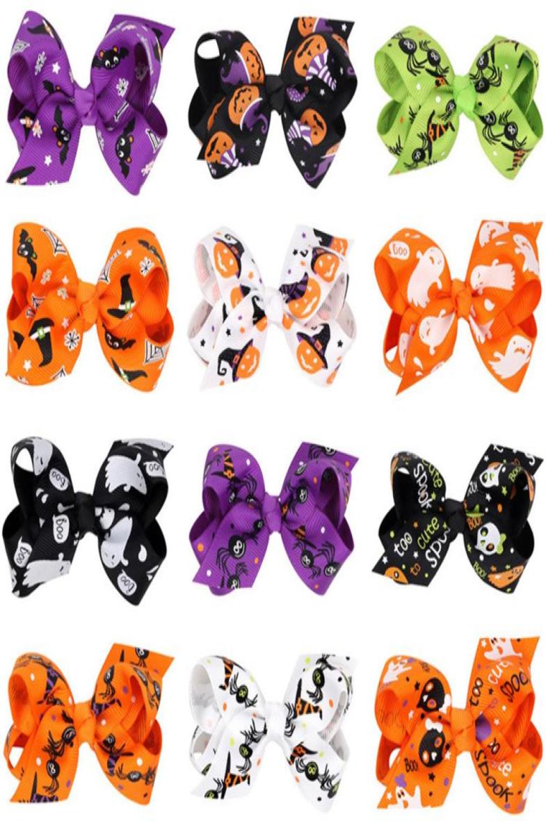 

84CM Hallowmas Infant Baby Girls Flower Headbands Toddler Chiffon Floral Hairbands Newborn Kids Stretchy Hair accessories2973133