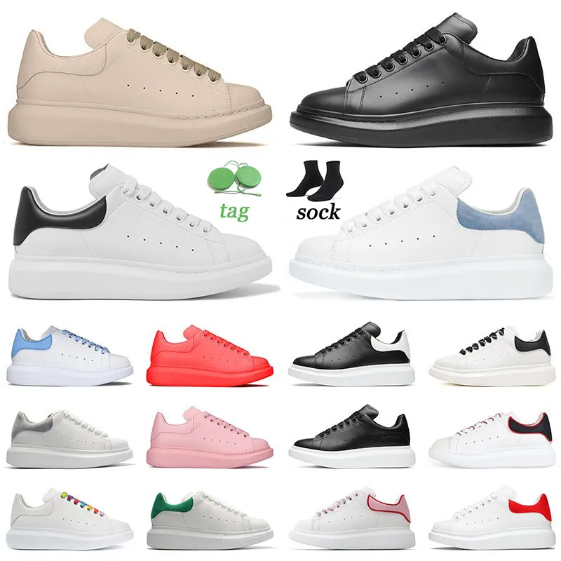

Designers Oversized Mens Casual Shoes Velvet Espadrilles White Black Leather Suede Women Flats Lace Up Platform Alexanders Trainers Queens Sneakers 36-45 No Box, 23
