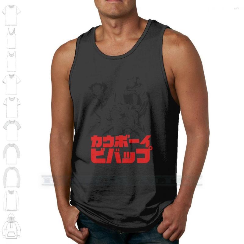 

Men's Tank Tops 000 All Cowboy Custom Design Print Vest For Men Women Gift Cotton Cool Bebop Anime, Mtee-medium blue