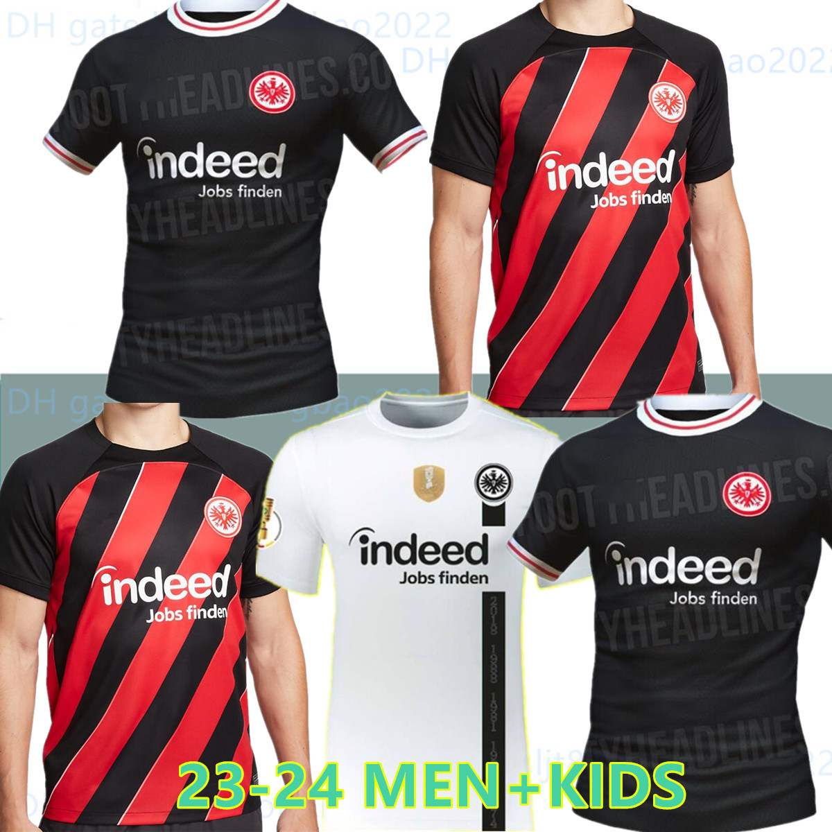 

22 23 24 EiNtRaChT FrAnKfUrT soccer jerseys M.GOTZE KOSTIC SOW KLAMMERS KAMADA HINTEREGGER 2023 2024 Men Kids kit football Shirt Uniforms DFB POKAL Final Trikot, Dfb-pokal version