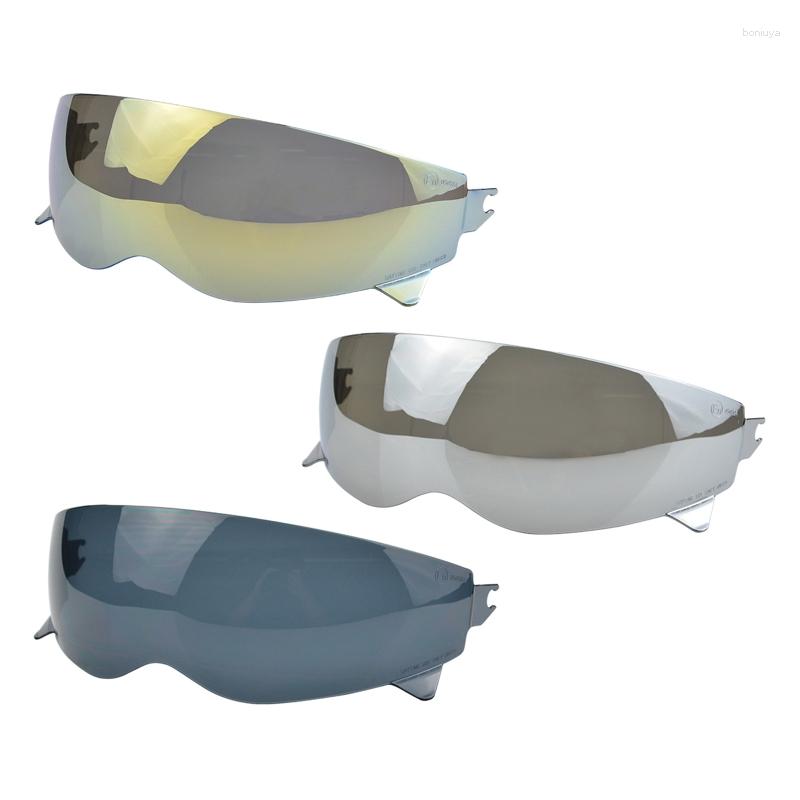 

Motorcycle Helmets All Season PC Helmet Visor For Scorpion Len Unisex Windshield, Gold