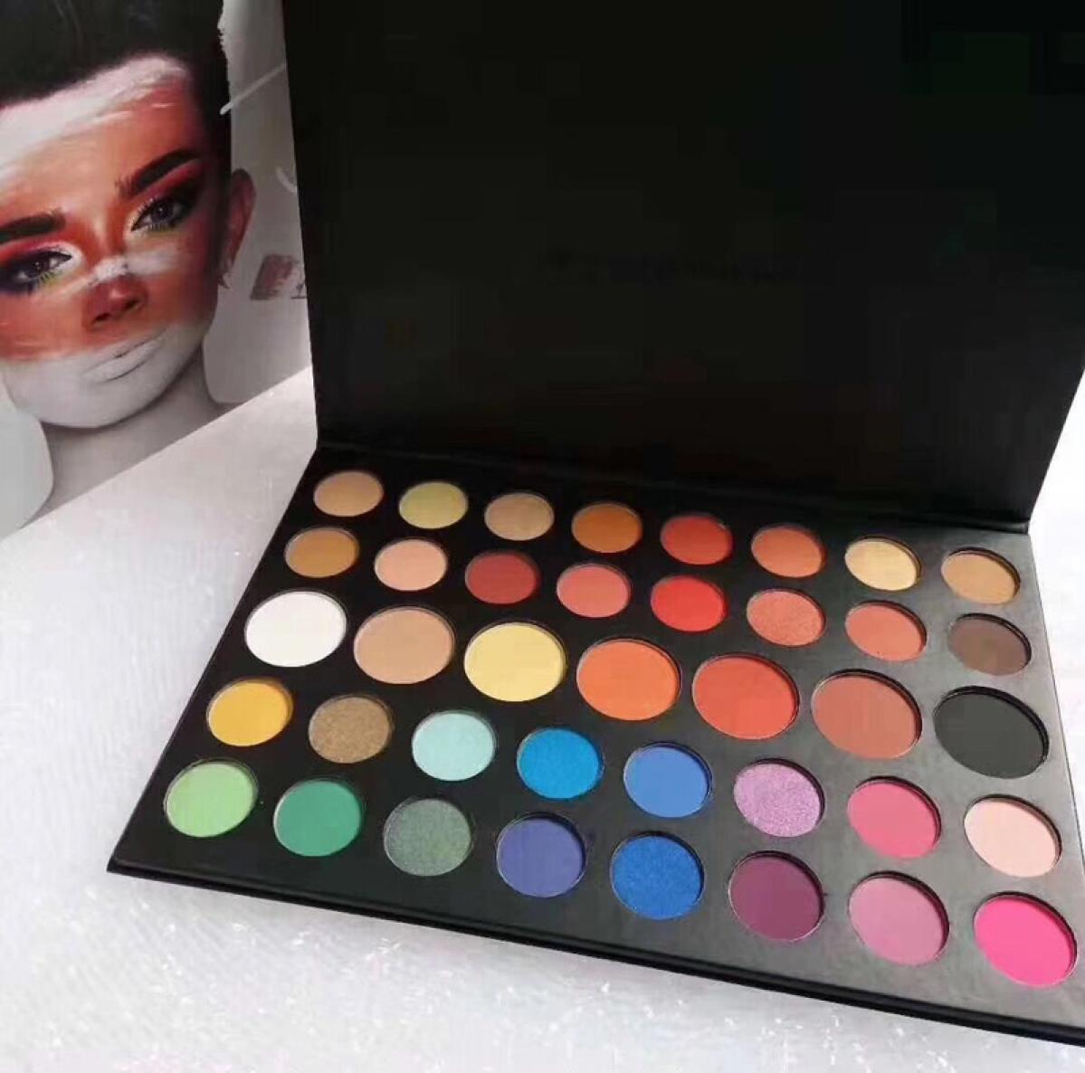 

Makeup Perfect High Quality Specialty Eye Shadow Blush 35 charming Color Eyeshadow Palette Longlasting Waterproof1388425, Multi