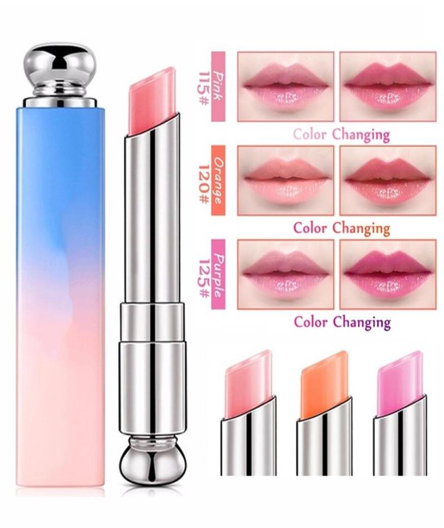 

Lip Gloss Crystal Jelly Lipstick Long Lasting Nutritious Lips Moisturizer Magic Temperature Color Change Care CosmeticsLipLip5331344, Orange