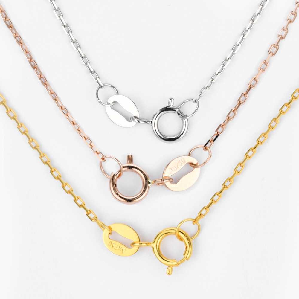 

Original designer 18K Gold Necklace Batch Cross Chain 40cm Carti AU750 K Quality Assurance