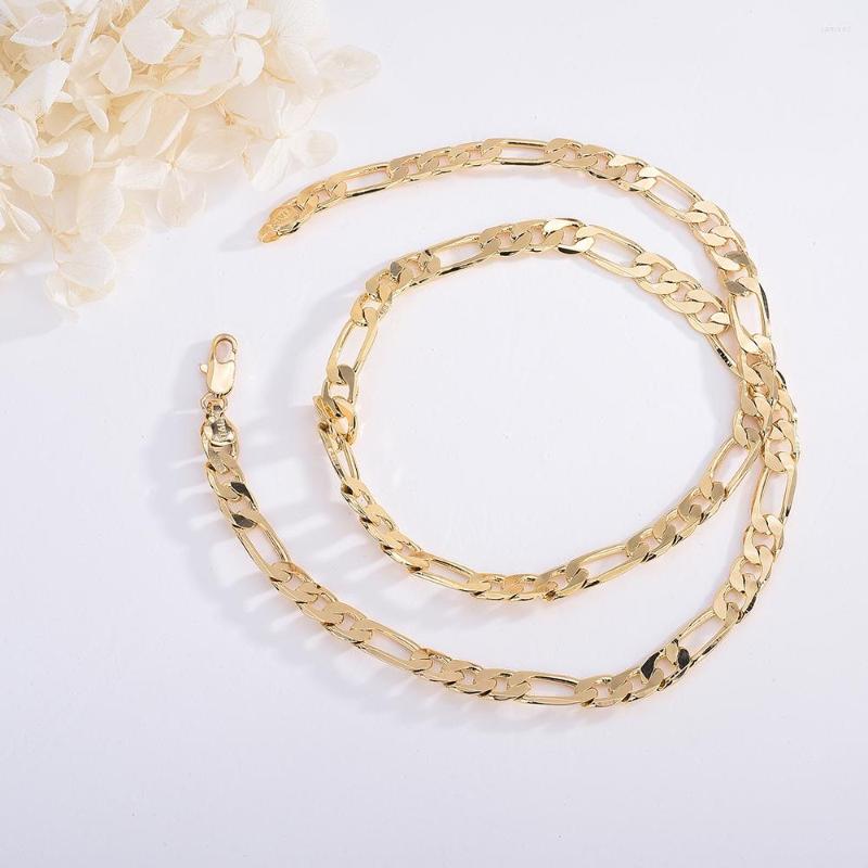 

Chains Gold Jewelry Necklace Plated Fashion Jewellery Chain