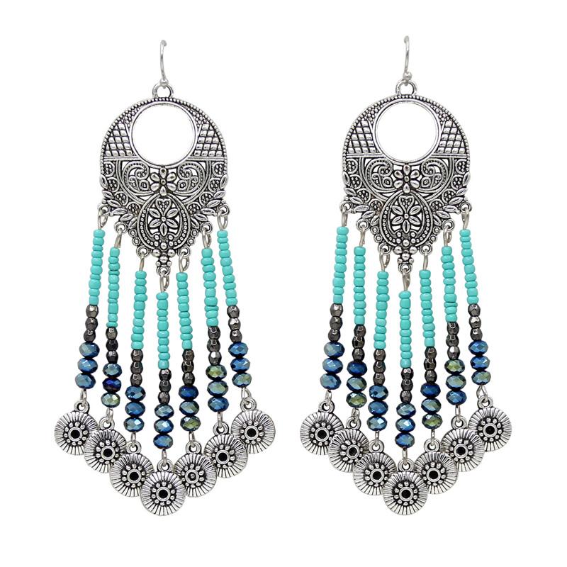

Dangle Earrings & Chandelier Jewelry Boho Earings For Women Beads String Tassel Drop 2023 Fashion Accessories Christmas Year GiftsDangle