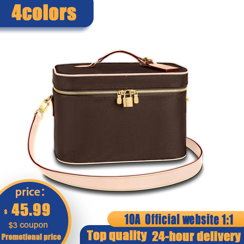 

Womens Stuff Sacks M41178 Genuine Leather clutch nice bb Designers cosmetic bags men Shoulder pochette handbags vanity cross body top handle bag totes travel bags, M0n0gram vanity-31.5 cm