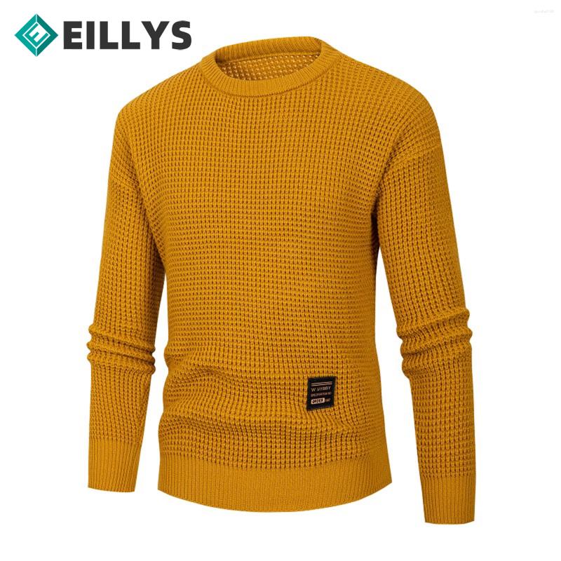 

Men's Sweaters High Quality Pullovers Knitted Men Bottomed Soild Color O-neck Basic Tops Male Winter Autumn, Black