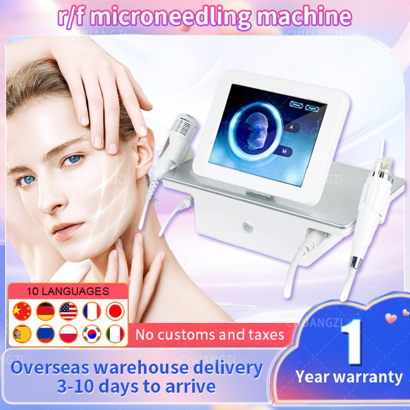 

Gold RF 2 in 1 Fractional RF Microneedle Machine Automatic Microneedle Fractional RF for Stretch Mark Scar Removal
