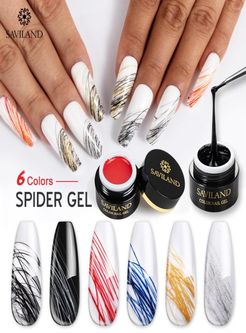 

Saviland Spider Wire Drawing Nail Gel Lacquer Painting Gel Varnish Pulling Silk Potherapy Nail Art Polish5409766, Dark gray