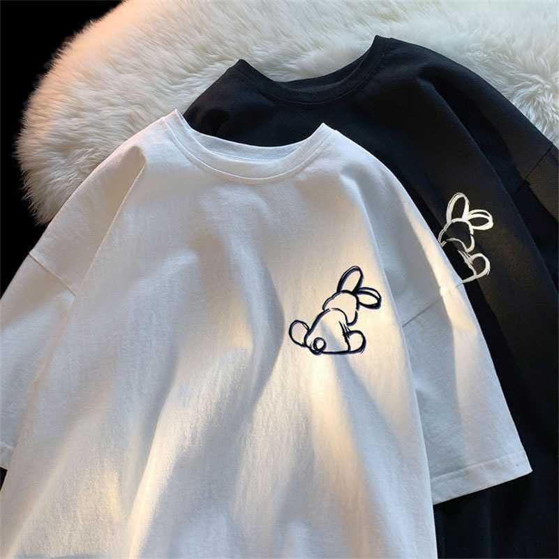 

stussys American Heavyweight Cotton Short Sleeve T-shirt for Men in 2023 Summer Small Design Sensibility Couple Top Fashion Brand Half Sleeve T-shirt, Dark gray 240g