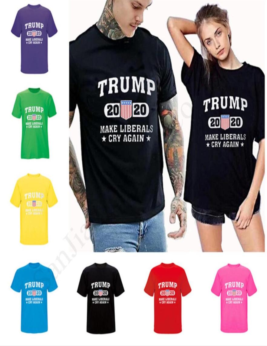 

Men Women Donald Trump T Shirt Summer Tops Tee ONeck Short Sleeve T Shirts Trump 2020 MAKE LIBERALS CRY AGAIN TShirt 11 Color D17662315, Bottle green