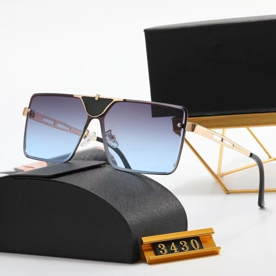 

Fashion Stay Cool and Comfortable Sunglasses Classic Designer Goggle Eyeglasses Outdoor Beach Triangular Signature Glasses for Man Woman