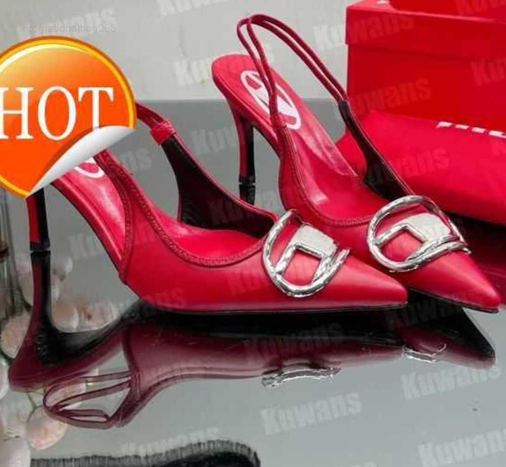 

D-Venus SB Denim Heels Slingback Womens Sandals Pumps D Kittie Canvas D Venus Beach Summer Luxury Designer High Heel Party Sexy Wedding Leather12, Color 6