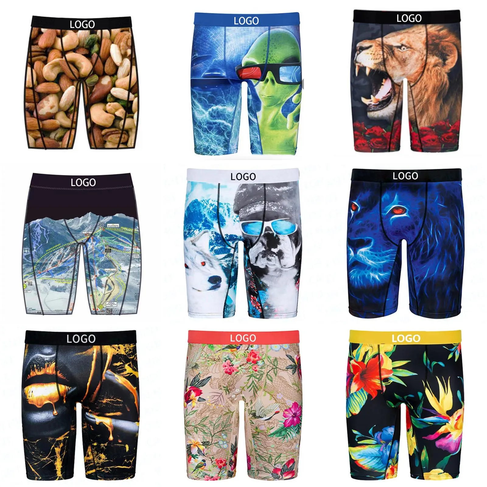 

Promotion Men underwear designer Underpants Sexy Mens Quick Dry Short For Men Underwear Designers Boxer Soft Shorts XS-XXL, Bag