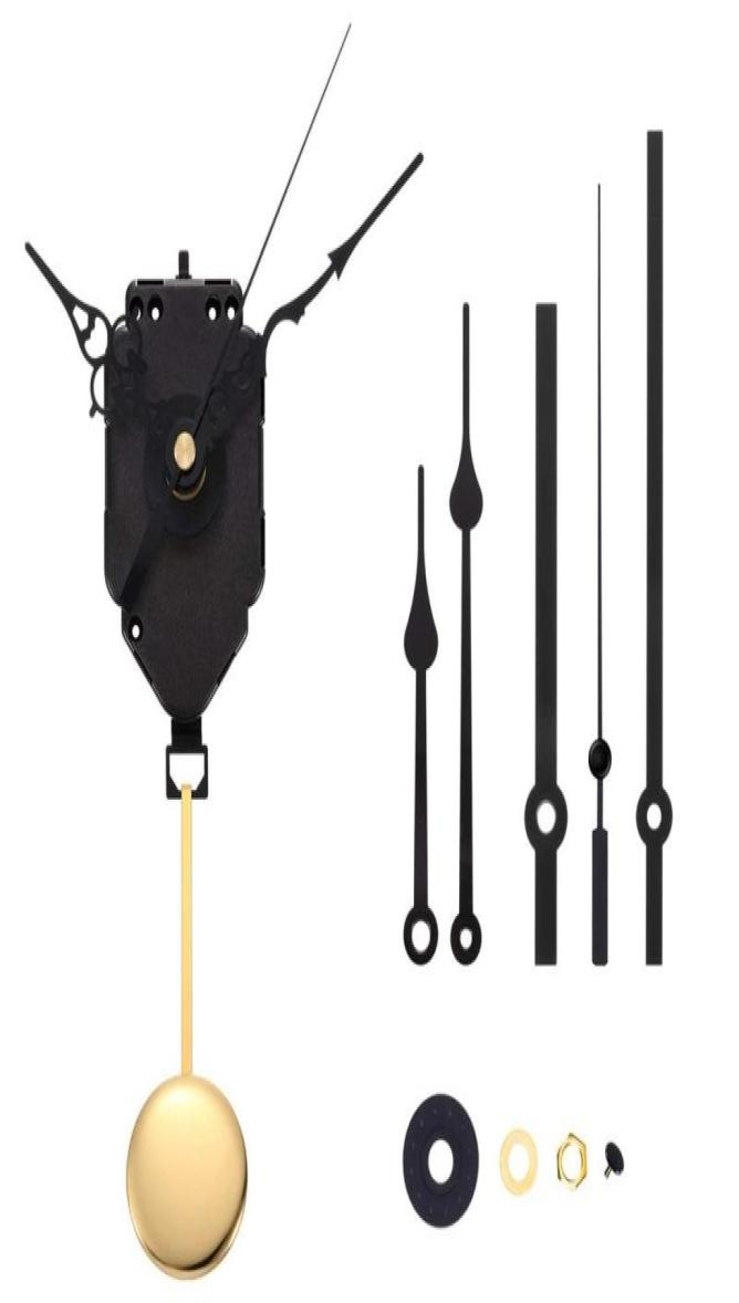

Repair Tools Kits DIY Pendulum Clock Movement Mechanism With 3 Pairs Different Hands Quartz Shaft Wall Kit Parts Replacement9751412