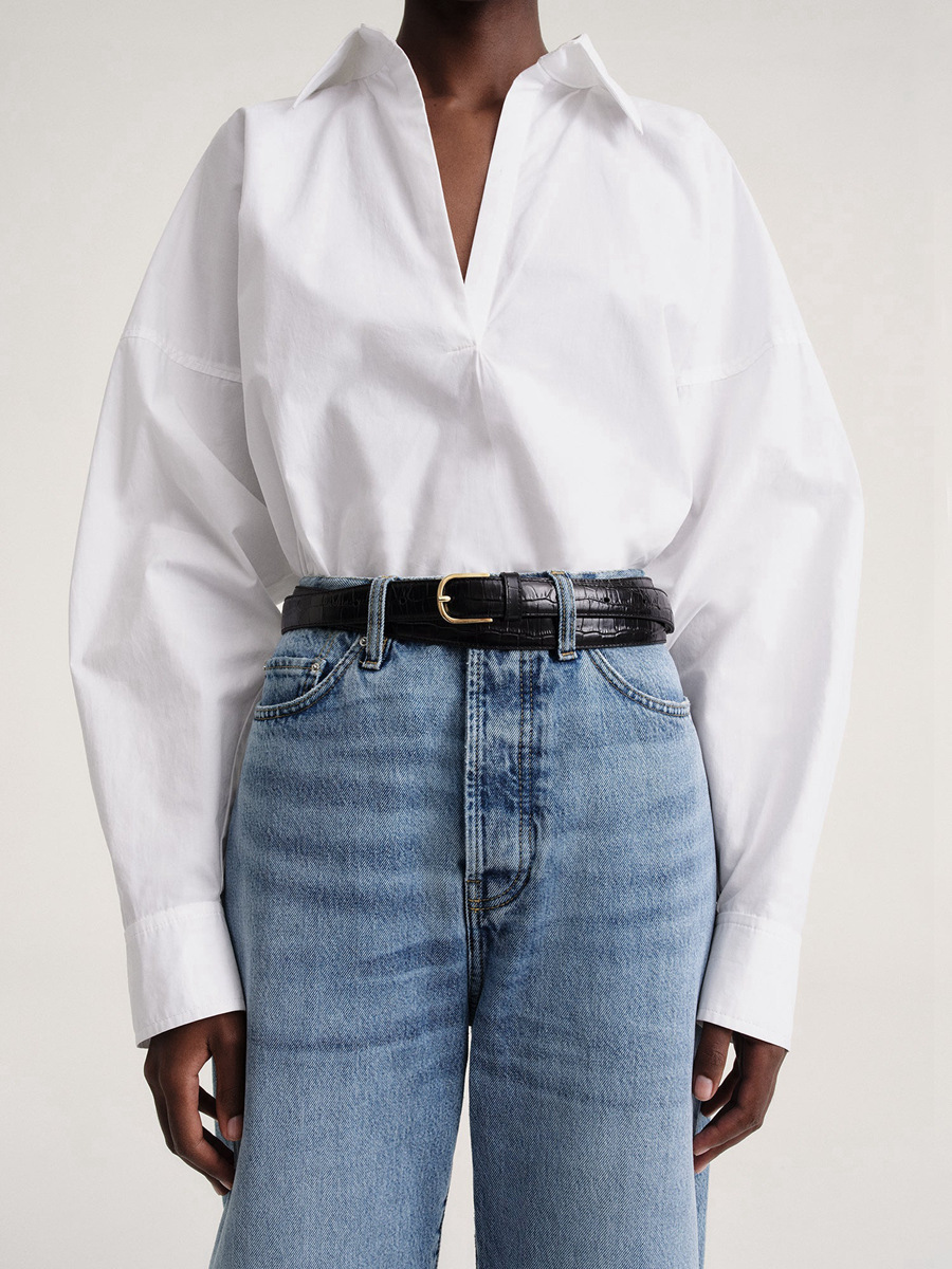 

Women Monogram Silk Pj Top / Drawstring Wide Leg Pants T/oteme, Beige