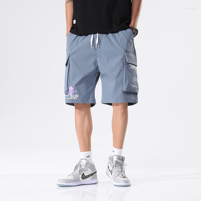 

Men's Shorts 2023 Summer Cargo Men Multi-Pockets Hip Hop Streetwear Baggy Jogger Male Casual Beach Plus Size 8XL, Pink