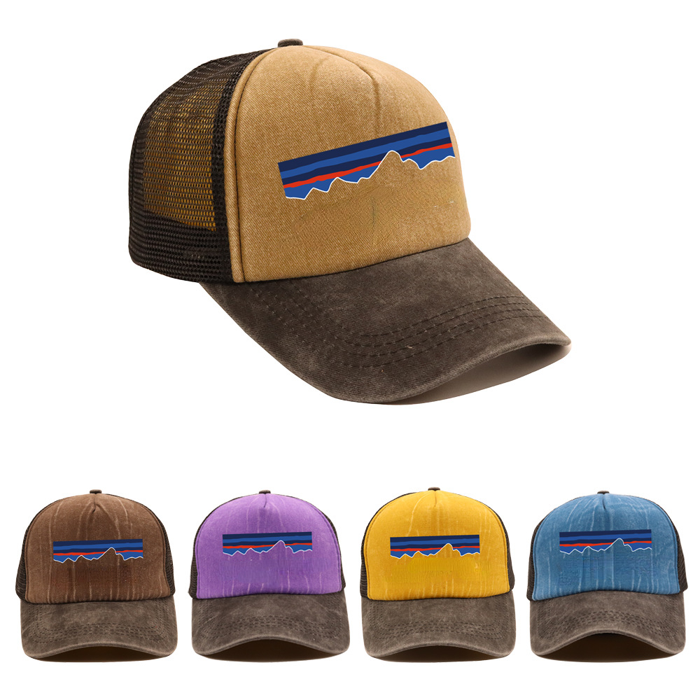 

Fashion Brand Printing cap Outdoor Sports Breathable Peaked Caps Casual Sun Hat