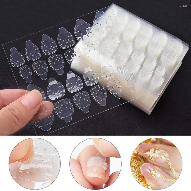 

Nail Stickers 120pcs/sheets Nial Glue Fake Nails, 120pcs 5shees