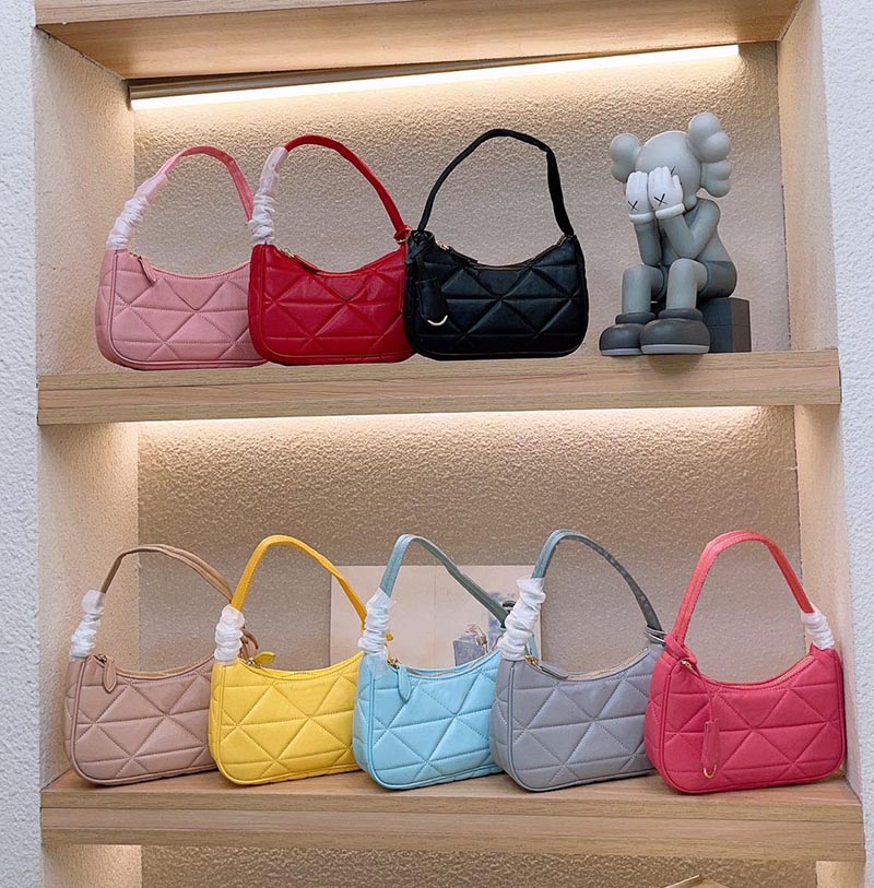 

High quality womens Luxury Designer bag handbags hobo purses lady crossbody bags for women fashion cleo shoulder totes Nylon Wallet makeup travel bag with box