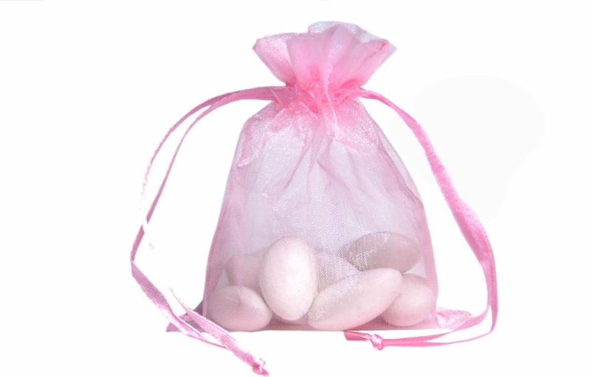 

100pcs Organza Packing Bags Jewellery Pouches Wedding Favors Christmas Party Gift Bag 9 x 12 cm 36 x 47 inch3853299, White