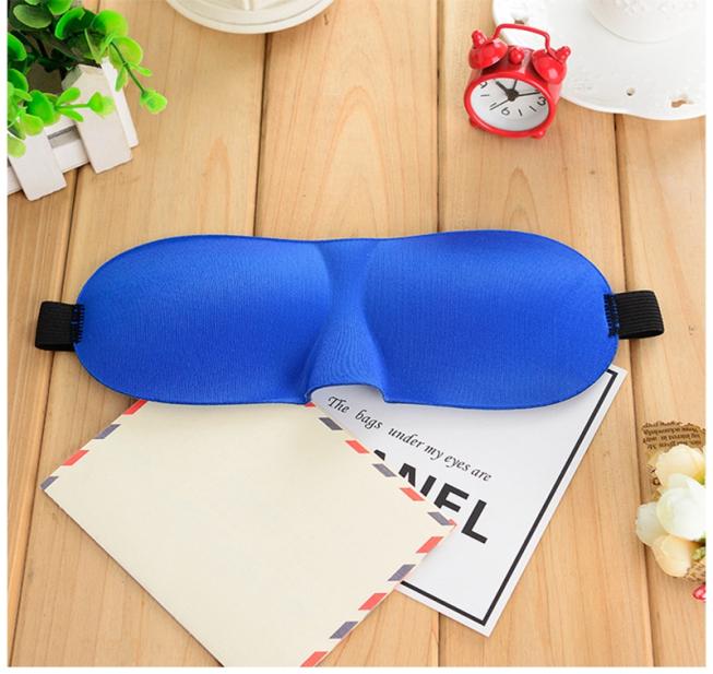 

3D sleep mask Travel Rest 3D Sponge Eye MASK Black Sleeping Eye Mask Cover For Health Care To Shield The Light 4644956