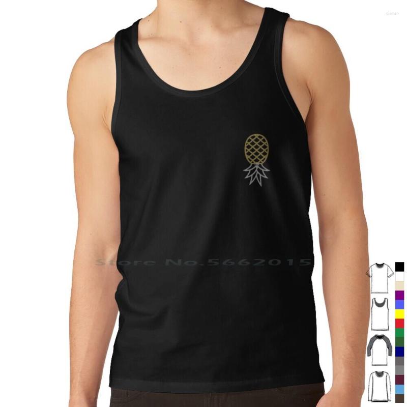 

Men's Tank Tops Upside Down Swinger Symbol With Partners Id Logo Top Pure Cotton Vest Lifestyle, Mtee-purple