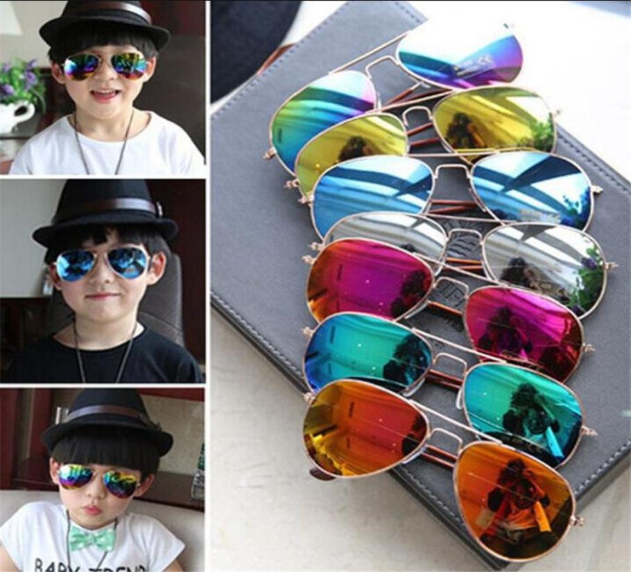 

2019 Design Children Girls Boys Sunglasses Kids Beach Supplies UV Protective Eyewear Baby Fashion Sunshades Glasses K272518721