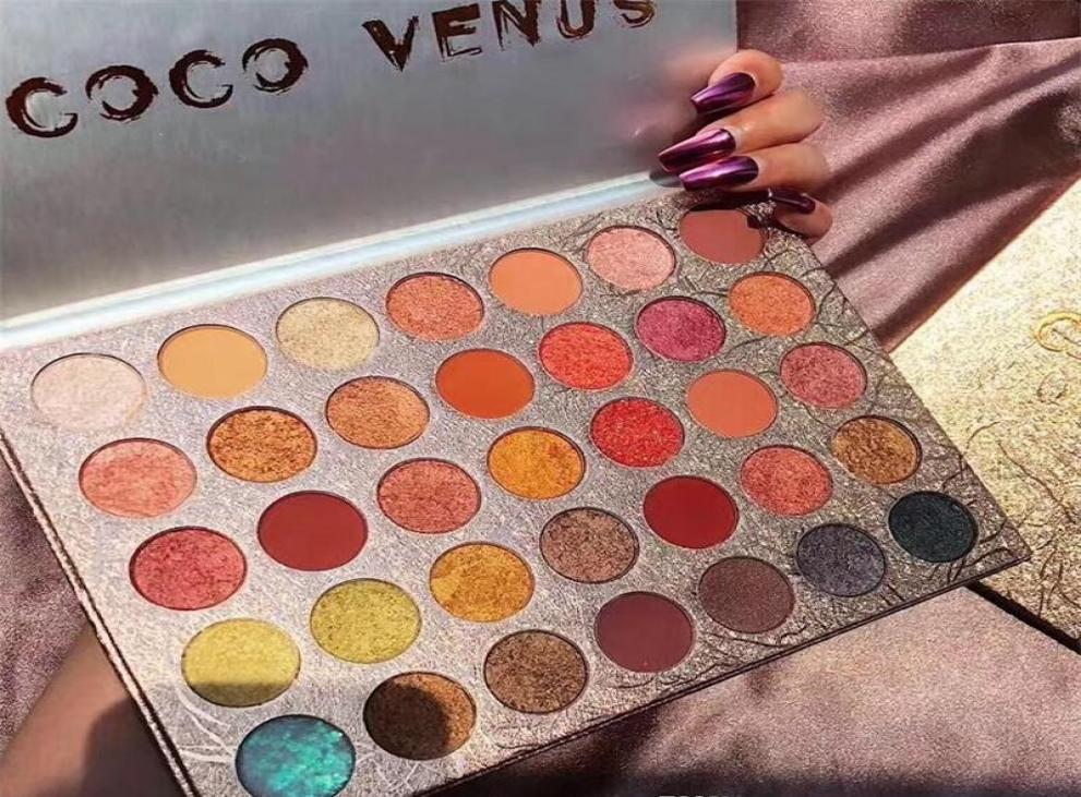 

New Makeup DIKALU COCO VENUS Eyeshadow Palette 35 colors Shimmer matte Glitter Eye Shadow Palettes Waterproof Cosmetics Beauty9326041, Multi