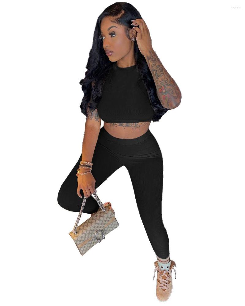 

Women' Tracksuits Ladies Two Piece Set Outfits Fashion Sleeveless Y2k Streetwear Pants Sports Fitness Overalls Biker 2 Sets Women Outfit, Beige
