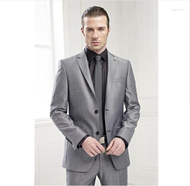 

Men' Suits Prom Suit Grey Groom Tuxedos Elegant Men For Wedding 2023 Business Work Wear Formal (Jacket Pants Tie, Sky blue