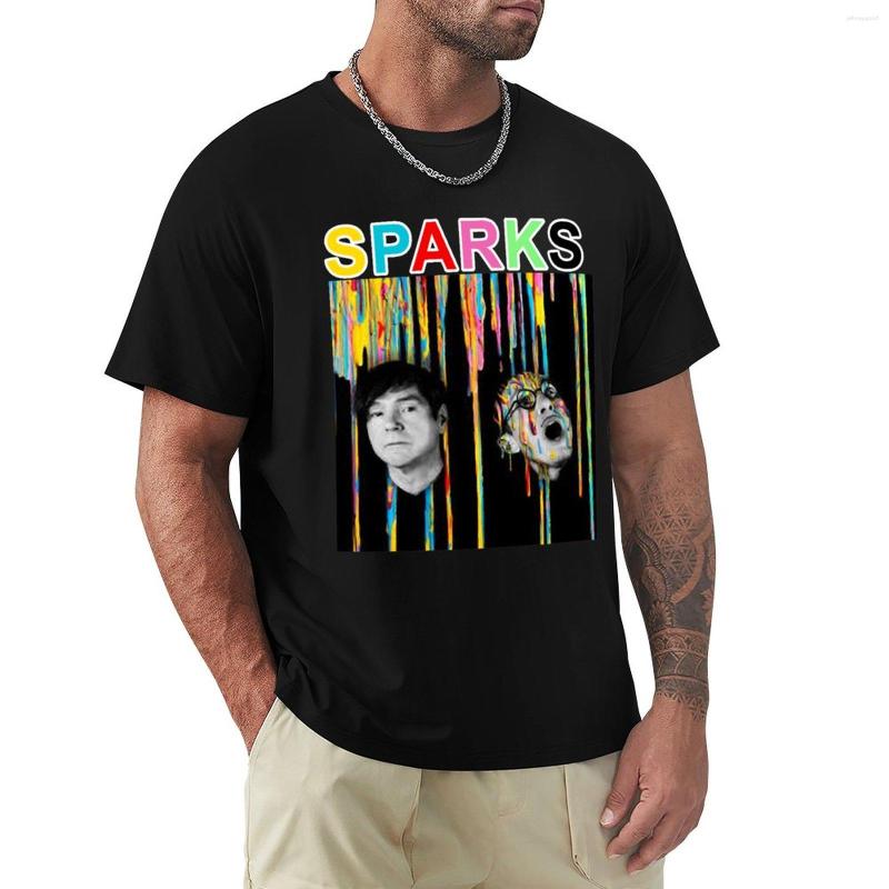 

Men' Tank Tops Sparks Band T-Shirt Plus Size Aesthetic Clothes, Green