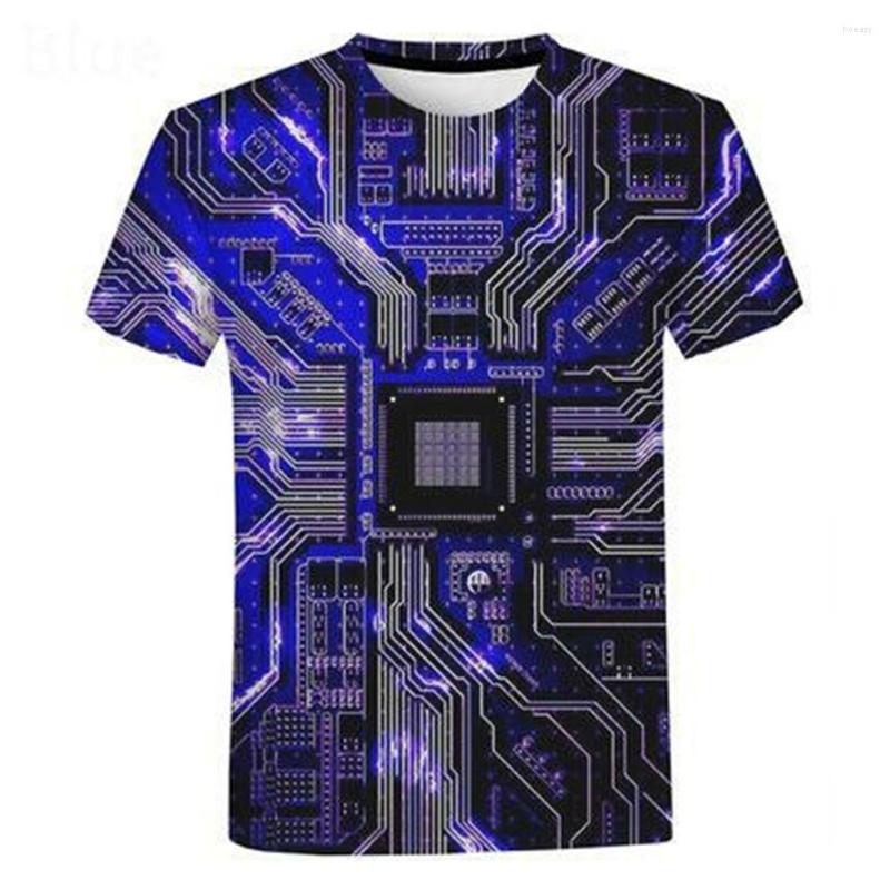 

Men's T Shirts Hip Hop Print T-shirts Fashion Round Neck Short Sleeve Loose Shirt Streetwear
