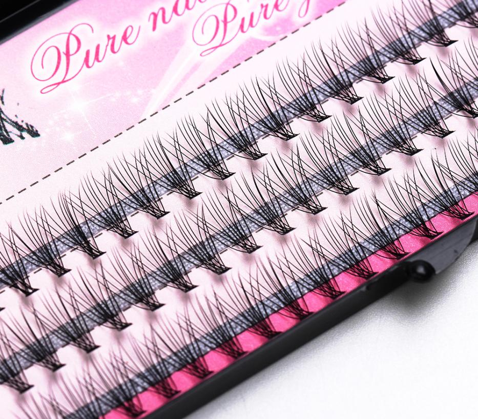 

10D 010 Thickness C Curl Black Mink Individual Eyelashes Cluster False Eye Lashes Grafting Fake Extensions Tools2489194