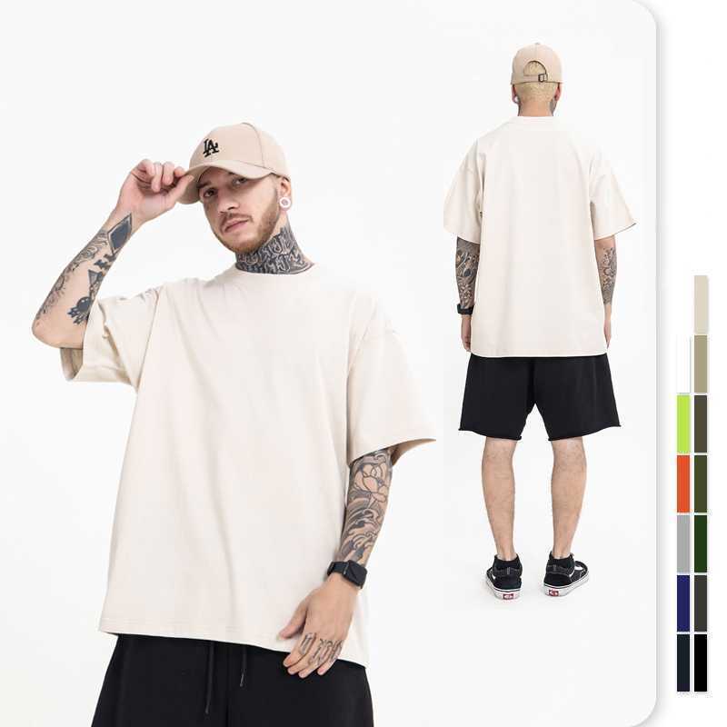 

Wholesale Loose Fit Boys / Girls 100 Pima Cotton Hemp Round Neck T Shirts Custom Embossed Print T-Shirts stussys, 15