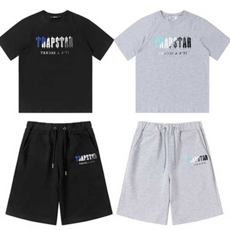 

23ss Summer Trapstar Man Designers Clothes Mens Women Short t Shirts Tracksuit Tees or Shorts Sport T-shirt High Street Hip Hop Sports Trend Fashion 2023i7or, 20