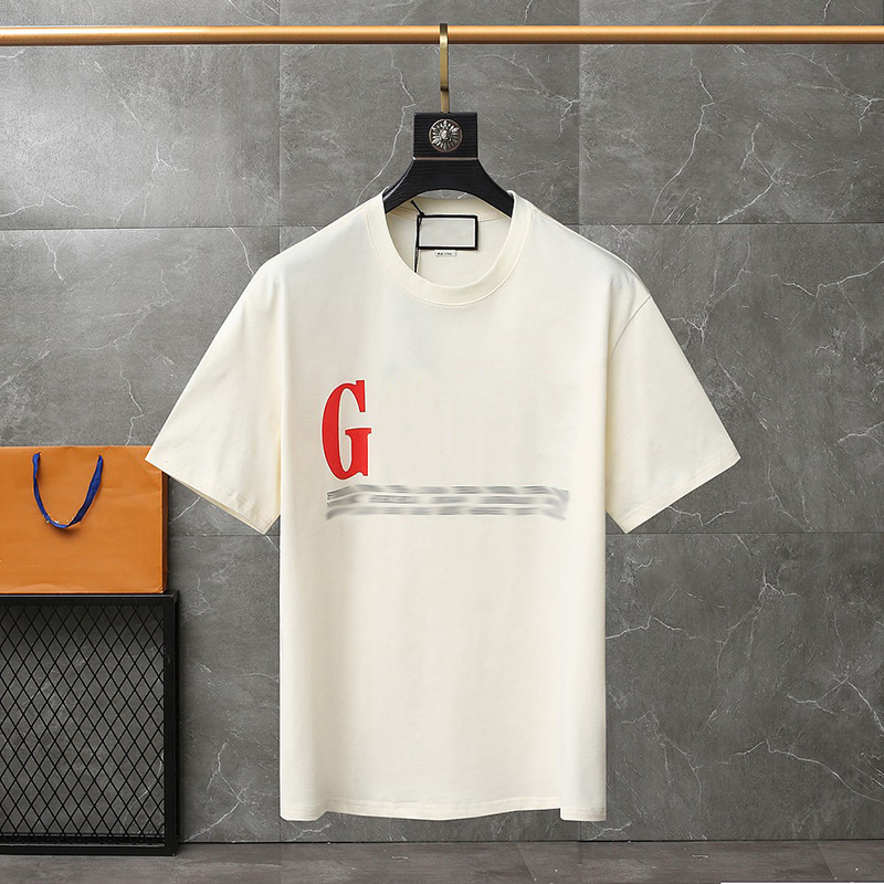 

Mens T-shirt Designer T shirt Cotton round neck Breathable Short sleeve coloured letters printed embroidered shirt Outdoor Casual Travel Holiday Women Tee