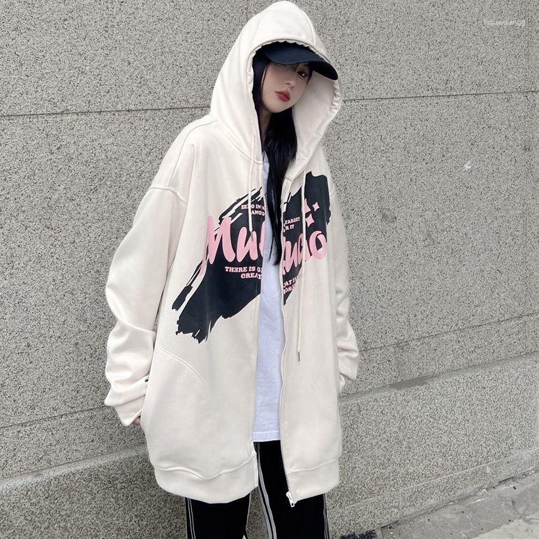 

Women's Hoodies Autumn Winter Suede Oversized Harajuku Hoodie Letter Graffiti Street Hip Hop Loose Y2K High Quality Outwear, Black