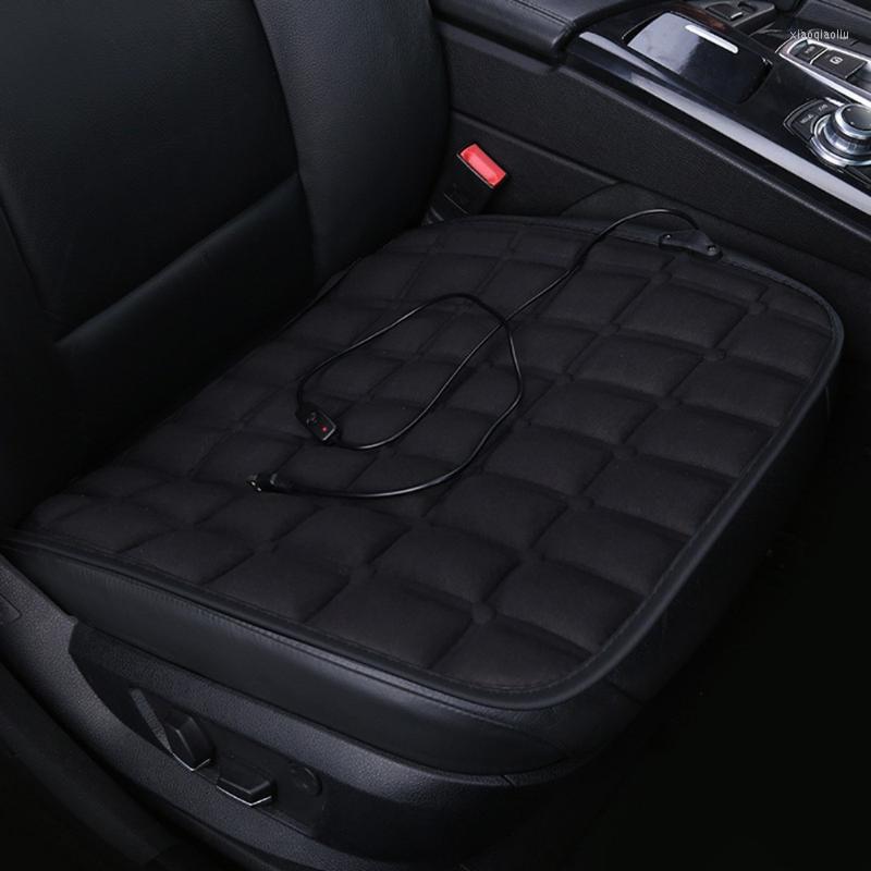 

Car Seat Covers 1pcs 12V Universal Heated Cover Electric Heating Cushion Adjustable Temperature Winter Warmer Parts