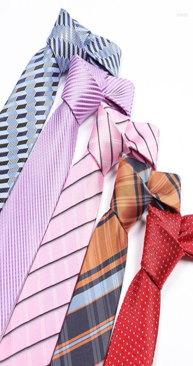 

Bow Ties Fashion Polyester For Men Business Meeting Lawyer Formal Neckwear Striped Dot 8cm Jacquard Neckties Suit Accessories4305290