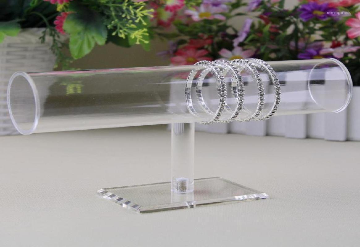 

Watch Boxes Cases Elegant Acrylic Bracelet Display Holder Showing Stand Bangle Shelf 19QC11943103
