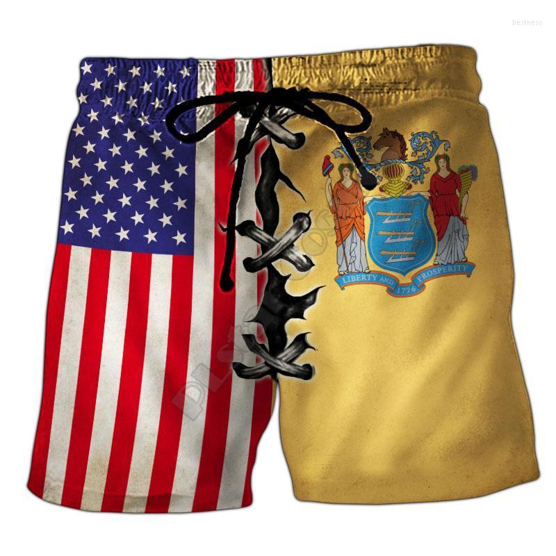 

Men' Shorts PLstar Cosmos Summer Fashion Jersey Flag 3D Printed Male/Female Streetwear Casual Cool 01