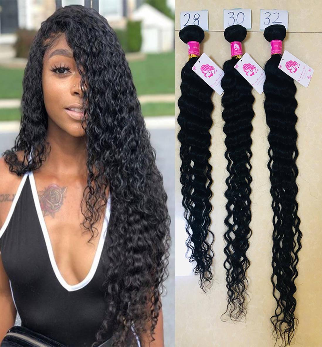 

Unprocessed Brazilian Human Hair Bundles with Closure Straight Body Wave Virgin Hair Bundles with Frontal Deep Wave 360 Frontal Wa8602020, Black