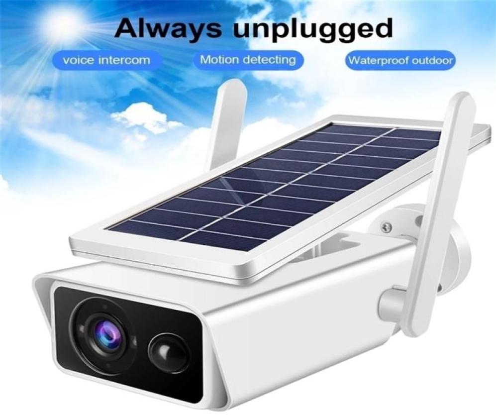 

IP Cameras 3MP Solar Battery Powered WiFi Surveillance Security Weatherproof 66 PIR Alarm Night Vision ICSEE 2210227004954