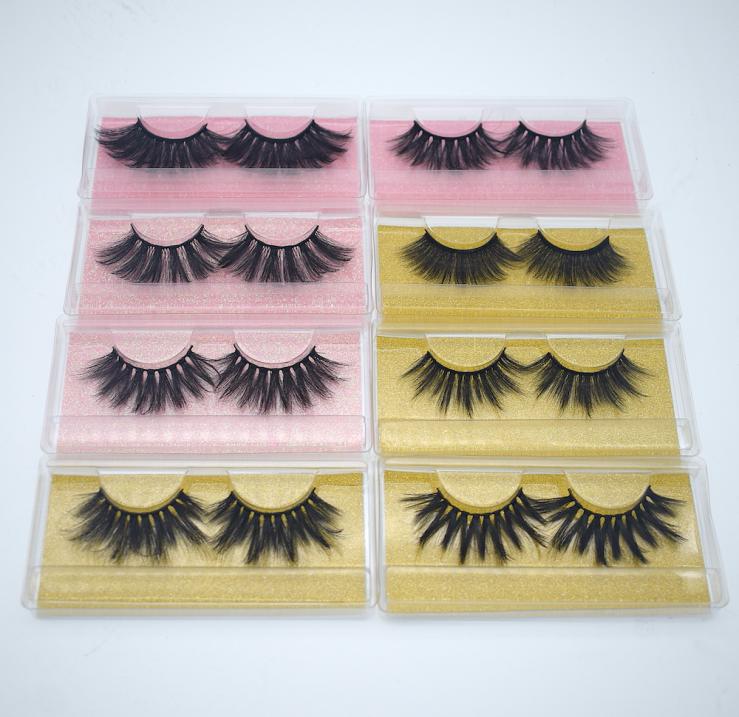 

3D 12mm25mm 5D Mink Eyelashes Eye makeup Mink False lashes Soft Natural Thick Fake Eyelashes 3D Eye Lashes Extension Beauty Tools2046600