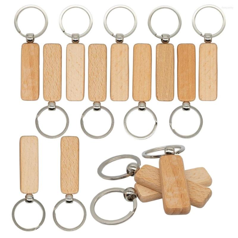 

Keychains Wood Blanks Rectangle Blank Wooden Key Chain For 20 Pack (Width:0.7 Inch)